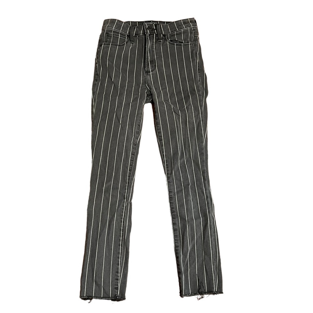 𝅺abercrombie & Fitch High Rise Super Skinny Ankle Jeans - 00S - Picture 2 of 3